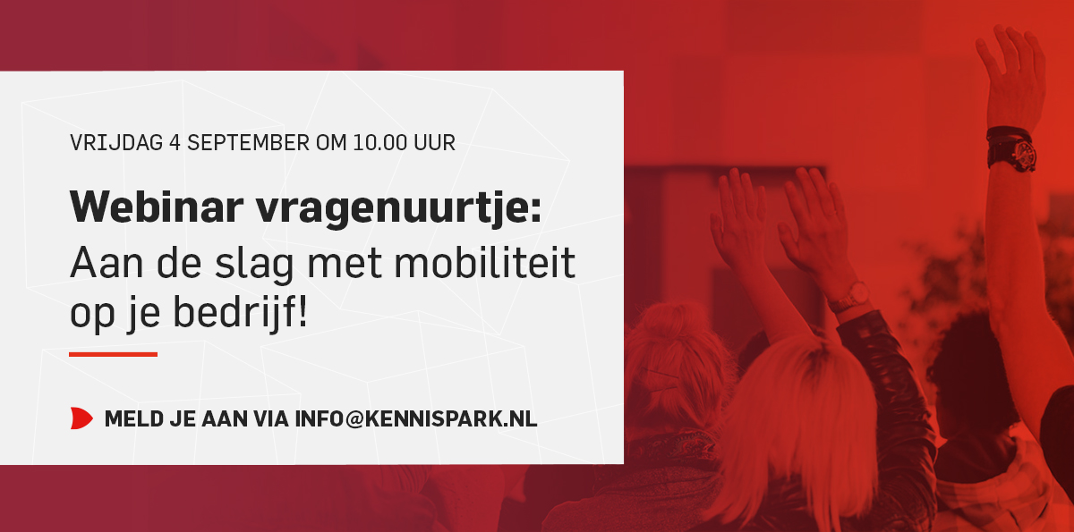 Webinar vragenuurtje: Aan de slag met mobiliteit op je bedrijf!