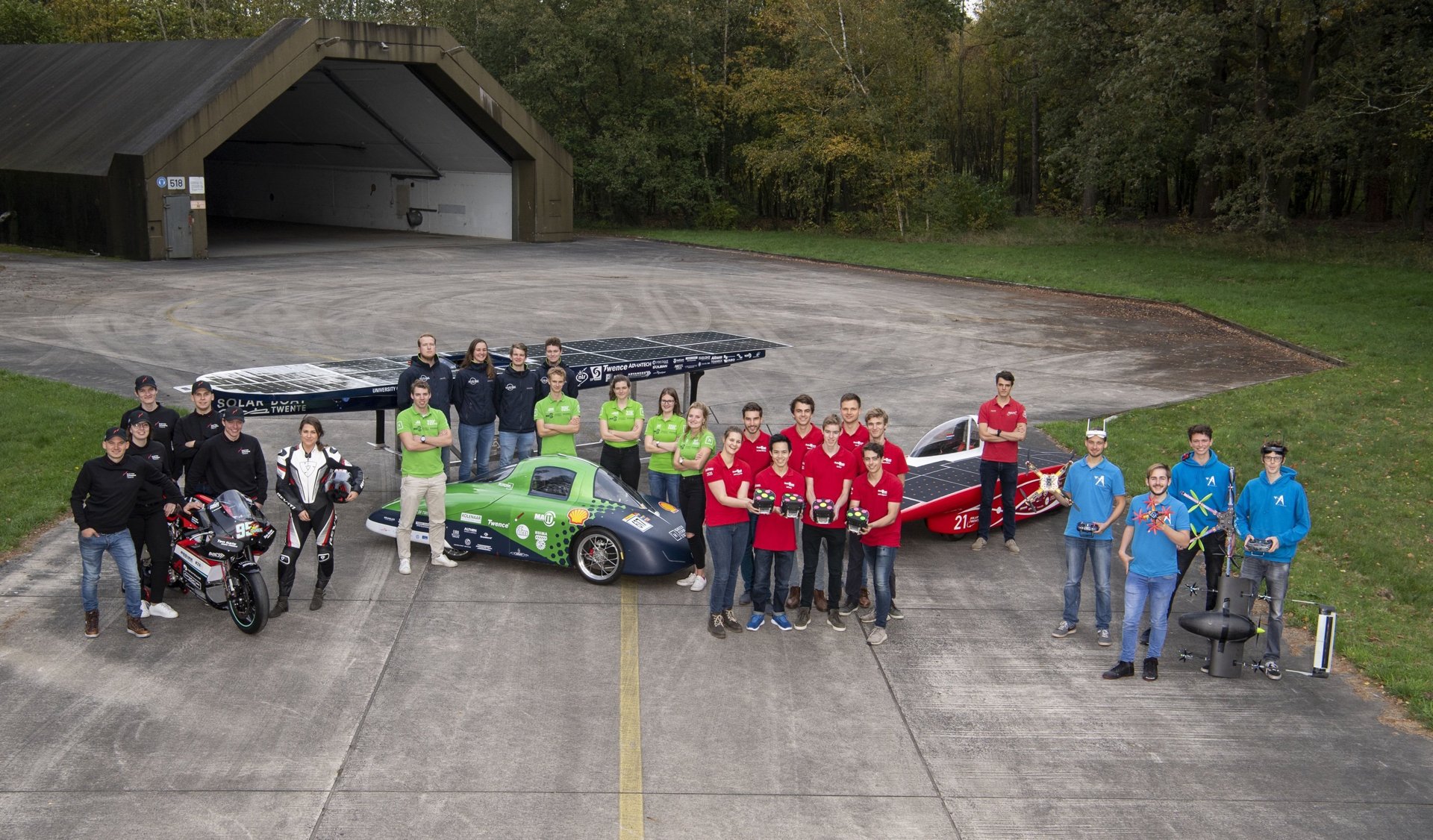 Vijf Twentse studententeams betrekken gezamenlijk pand op Kennispark
