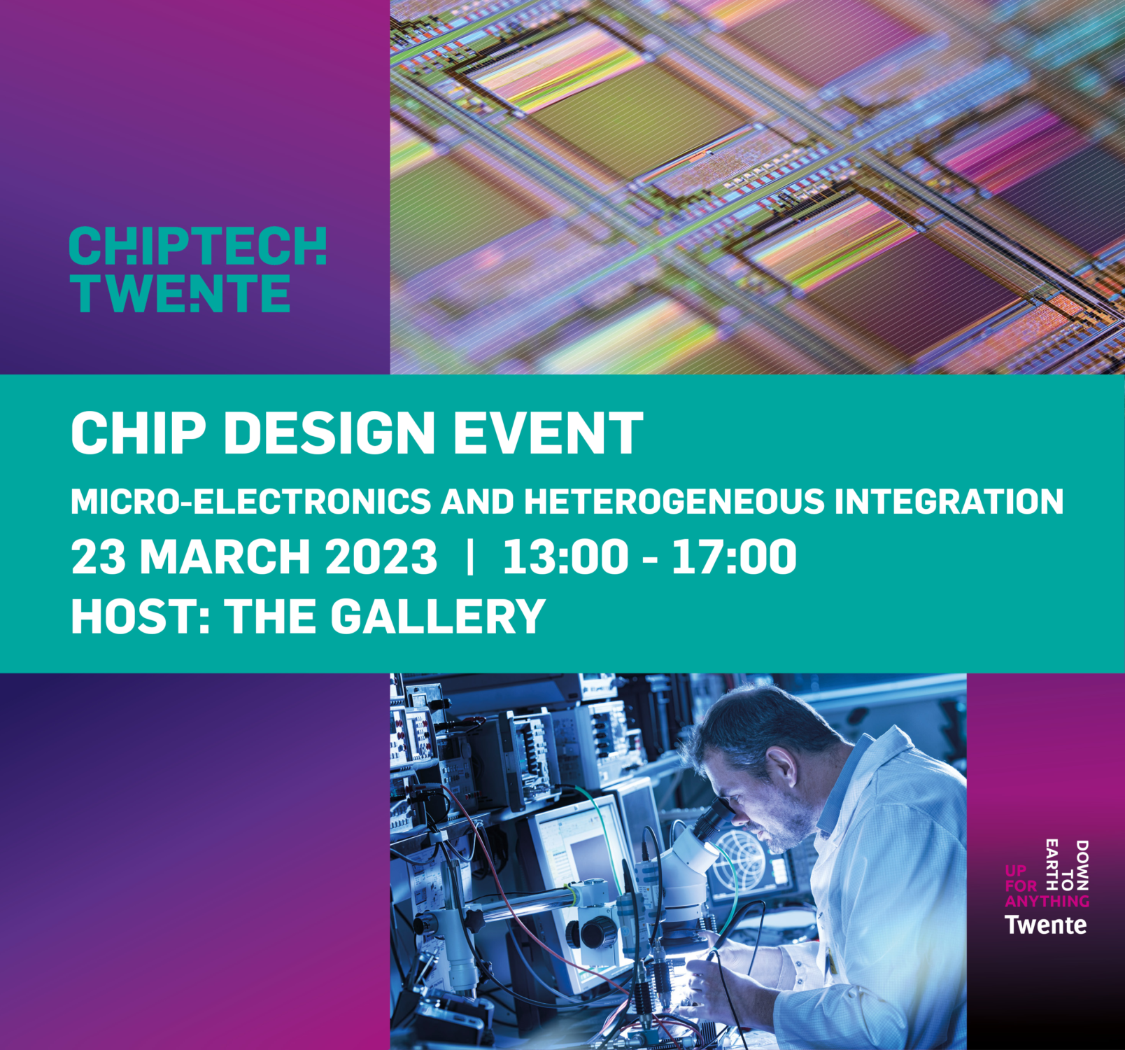 Chip Events Diagram CHIP DESIGN EVENT: MICRO-ELECTRONICS AND HETEROGENEOUS INTEGRATION ...
