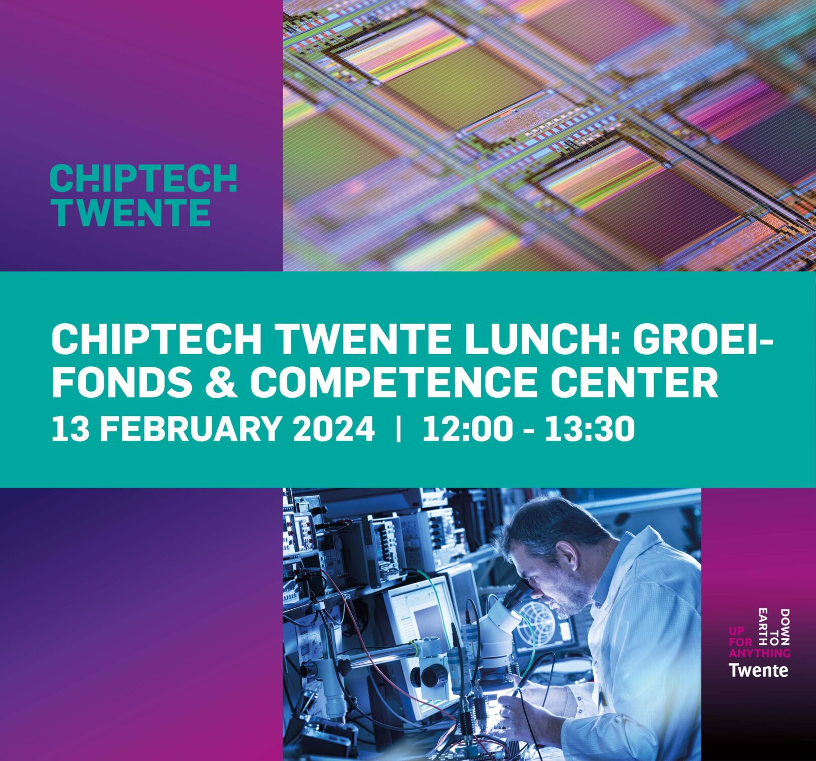 Speciale ChipTech Twente Lunch: Groeifonds en Competence Center