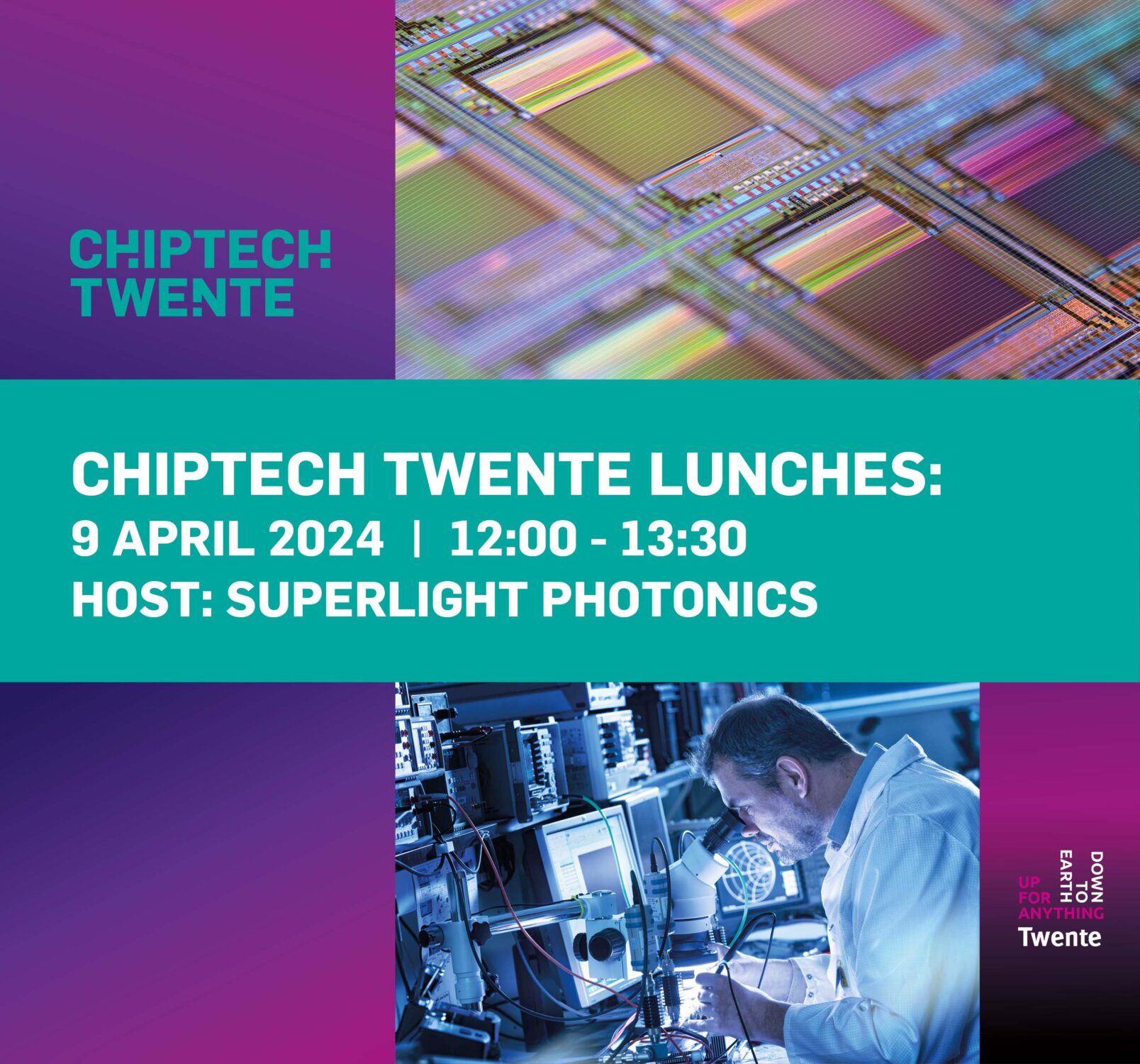 CHIPTECH TWENTE LUNCH: SUPERLIGHT PHOTONICS
