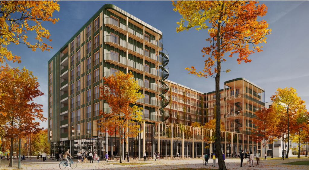 Bundle@Kennispark: hoe een houten wooncomplex de biobased beweging in Twente versnelt